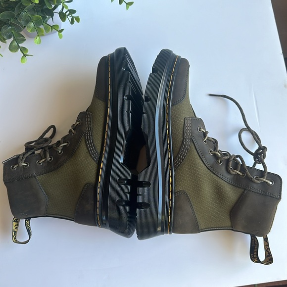 NWOT Dr. Martens Tarik TG Waxed Boot In Olive Green -Sz 9 W-8 M - Picture 11 of 15